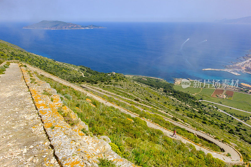 Favignana, Egadi群岛(意大利西西里岛)的主岛